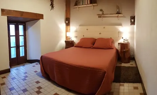 Chambre privative GabiMarie Gîte L'Arche de Gabriel entre Monistrol d'Allier et Saugues