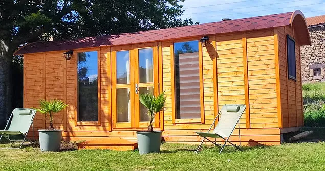 Chambre la Reine des prés pour 4 personnes au Gîte L'Arche de Gabriel prés de Saugues